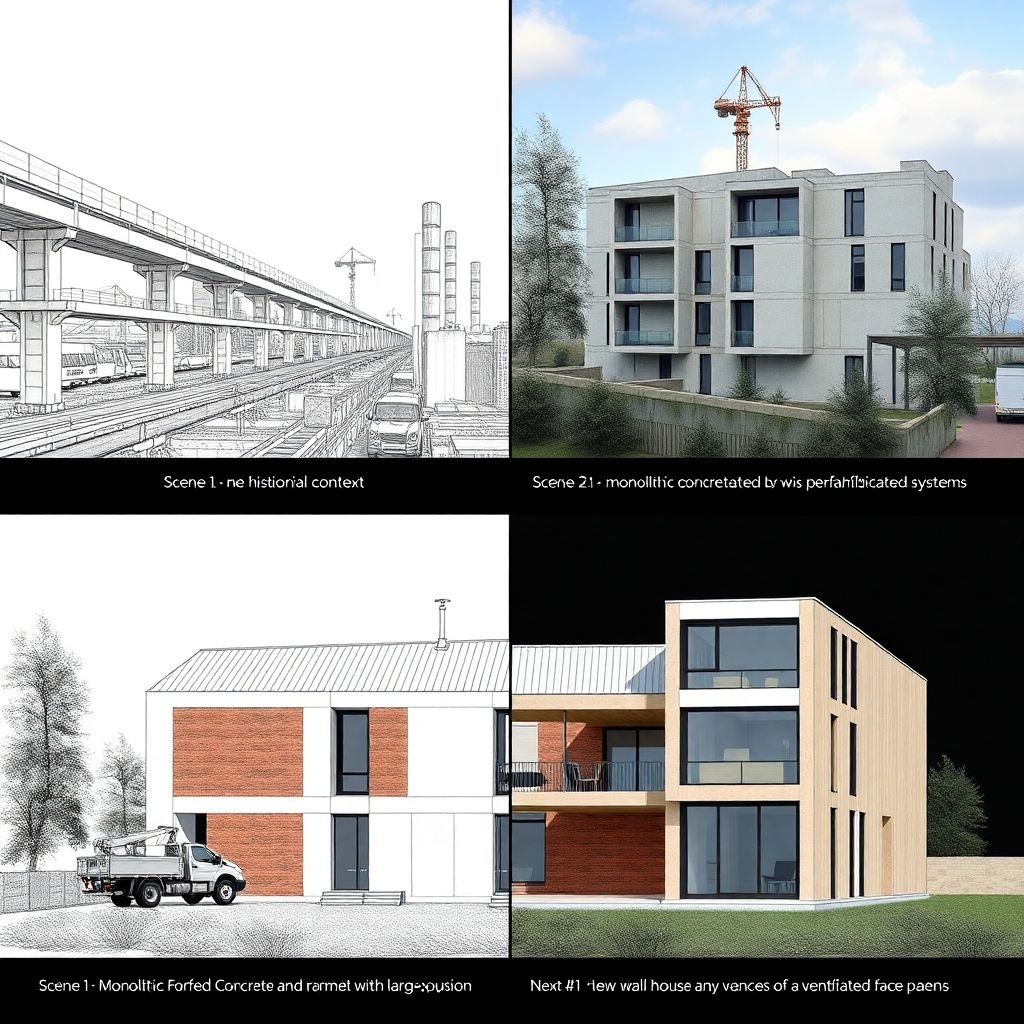 Монолитное и сборное строительство в частной застройке: плюсы и особенности
