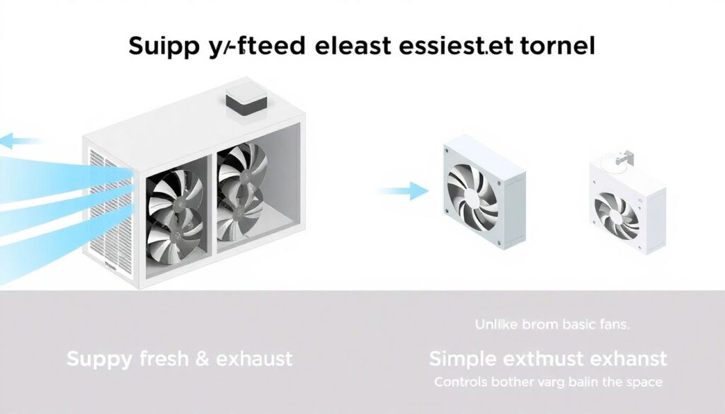 Энергоэффективная вентиляция: приточно-вытяжная установка - иллюстрация