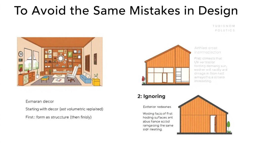 Эксцентричные фасады: креативные решения для дома - иллюстрация