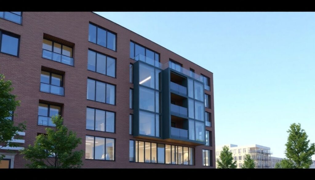 Эксцентричные фасады: креативные решения для дома - иллюстрация