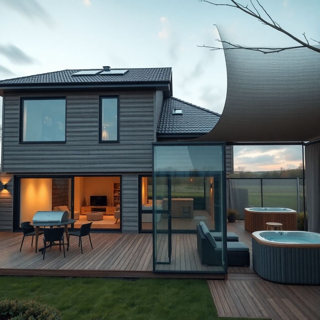 Системы защиты от ветра для загородного дома: как выбрать и установить