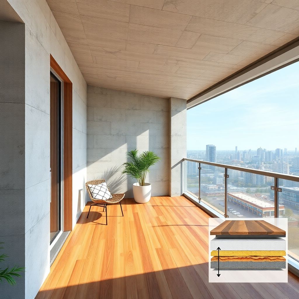 Новые материалы для отделки балконов и лоджий: современные решения