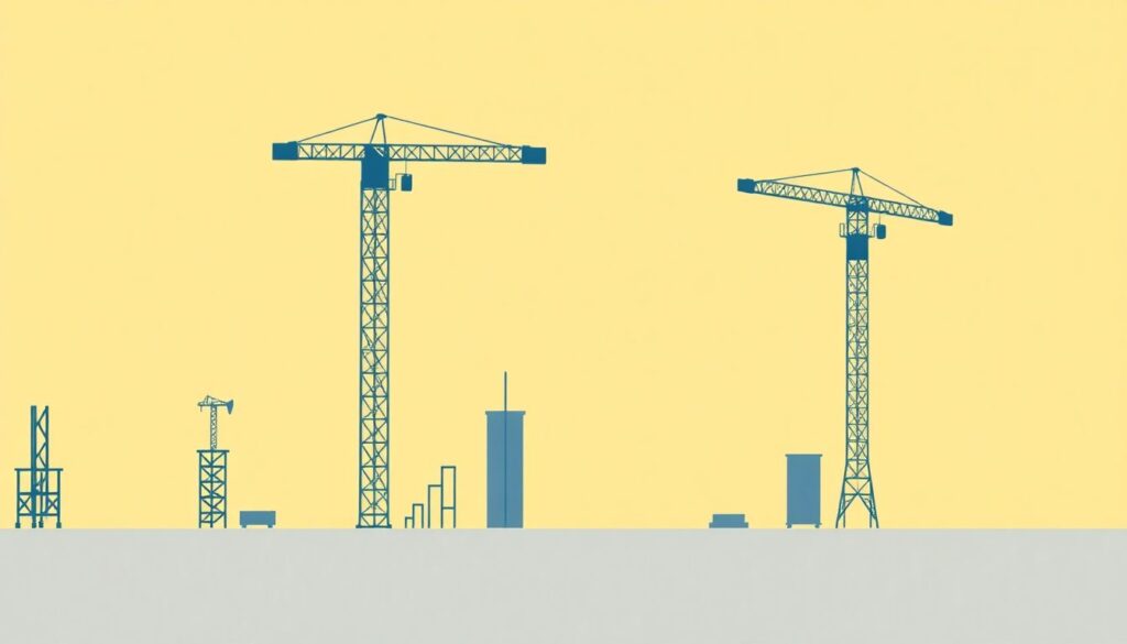 Контроль погодных условий на стройплощадке - иллюстрация