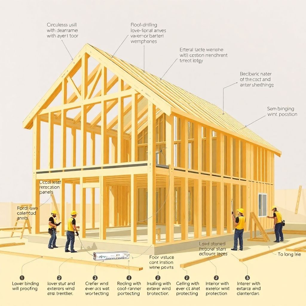 Современные каркасные технологии в частном строительстве: преимущества и возможности