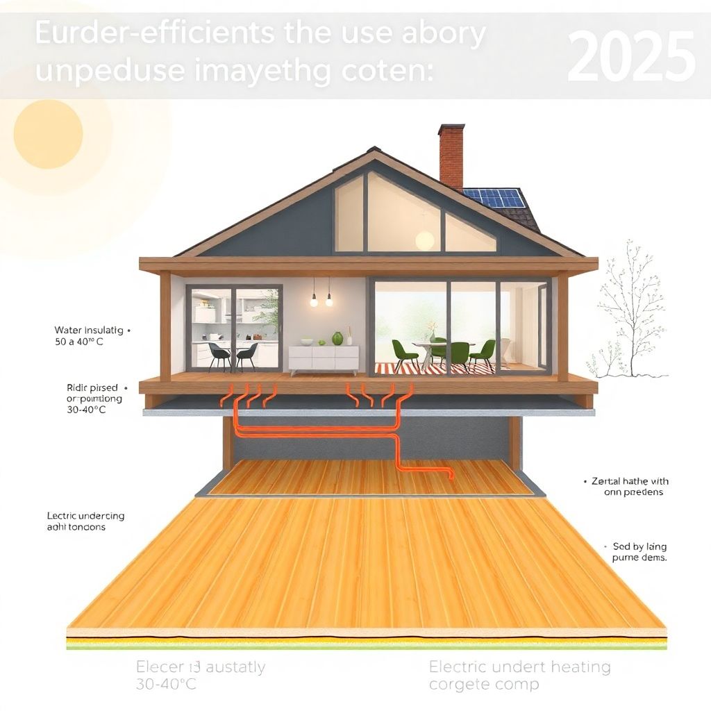 Энергоэффективные технологии теплого пола в частном доме: выбор и монтаж