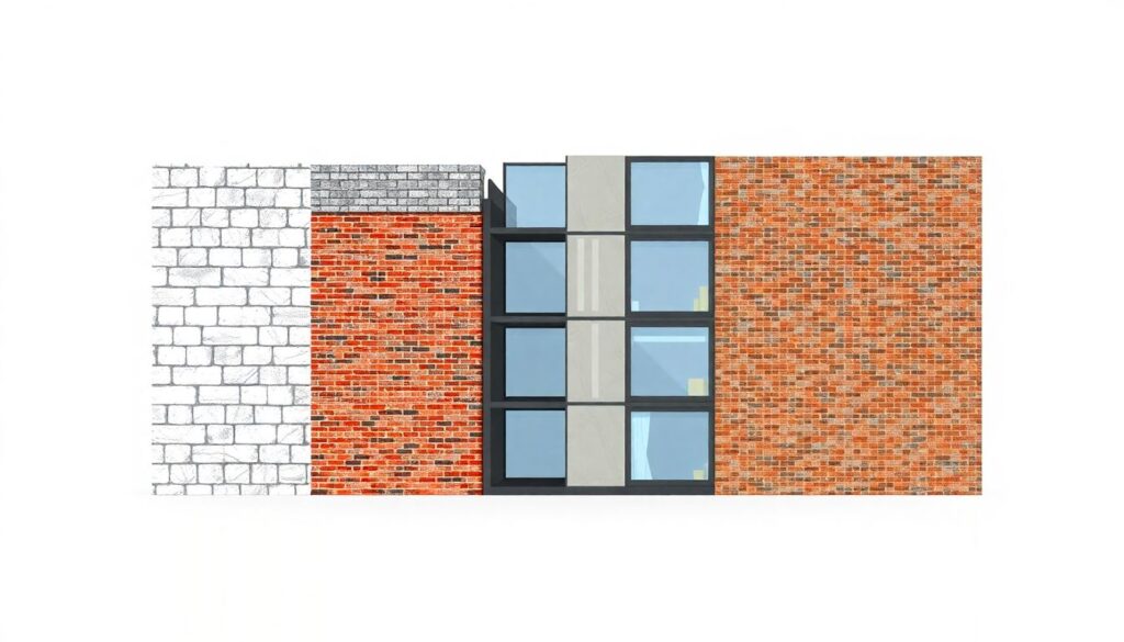 Дизайн фасадов: современные решения и материалы - иллюстрация