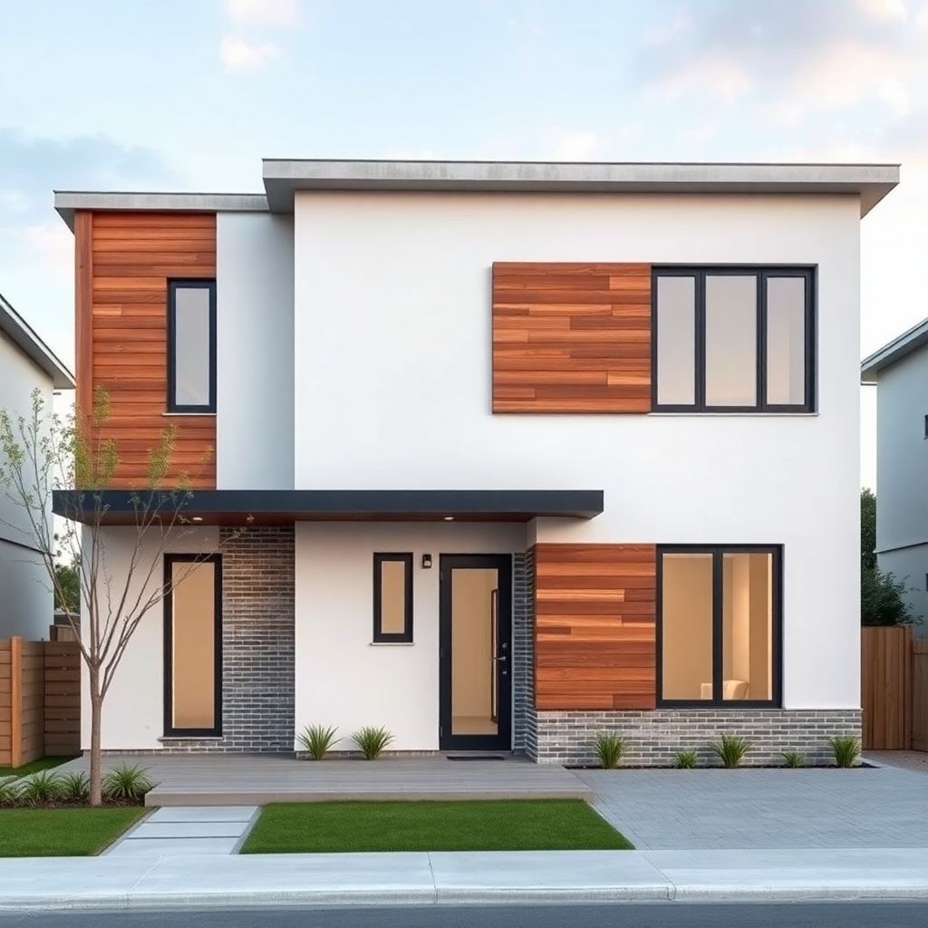 Дизайн фасадов: современные решения и материалы для современного дома