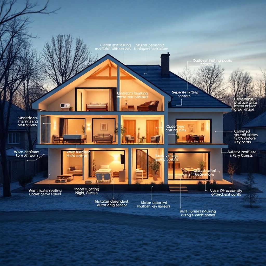 Умный дом в частном строительстве: базовые решения и их особенности