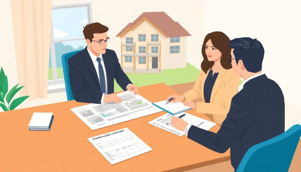 Постройка дома под ключ: этапы и риски - иллюстрация