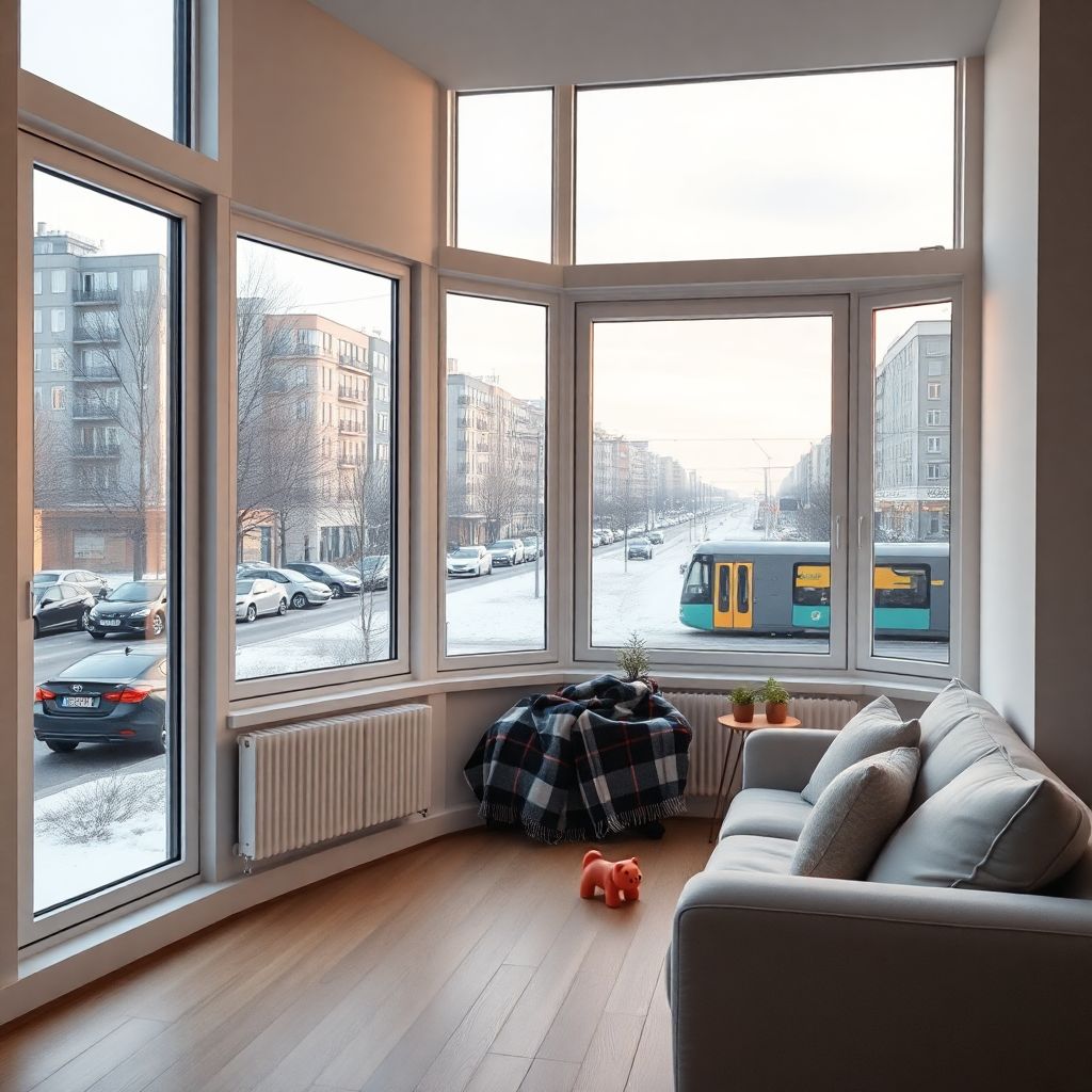 Современные окна для энергосбережения и шумоизоляции дома и квартиры