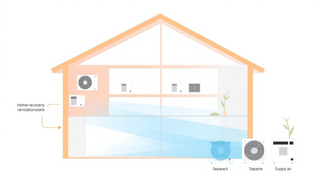 Оптимизация вентиляции в частном доме - иллюстрация
