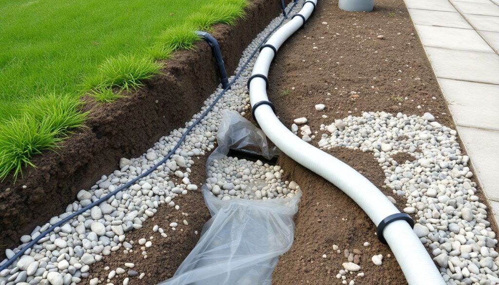 Компактные дренажные системы для участка - иллюстрация