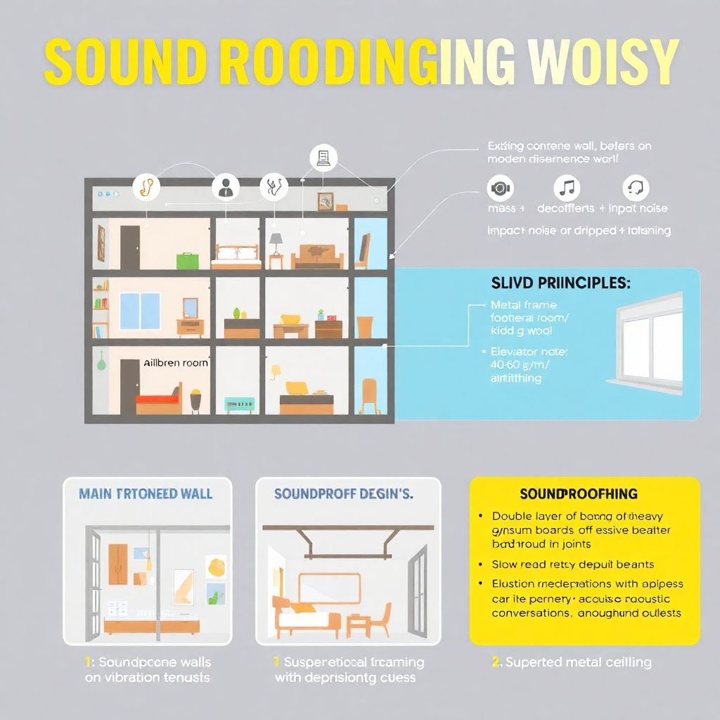 Звукоизоляция жилых помещений: современные подходы и эффективные решения